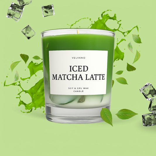 Matcha Latte Kerze