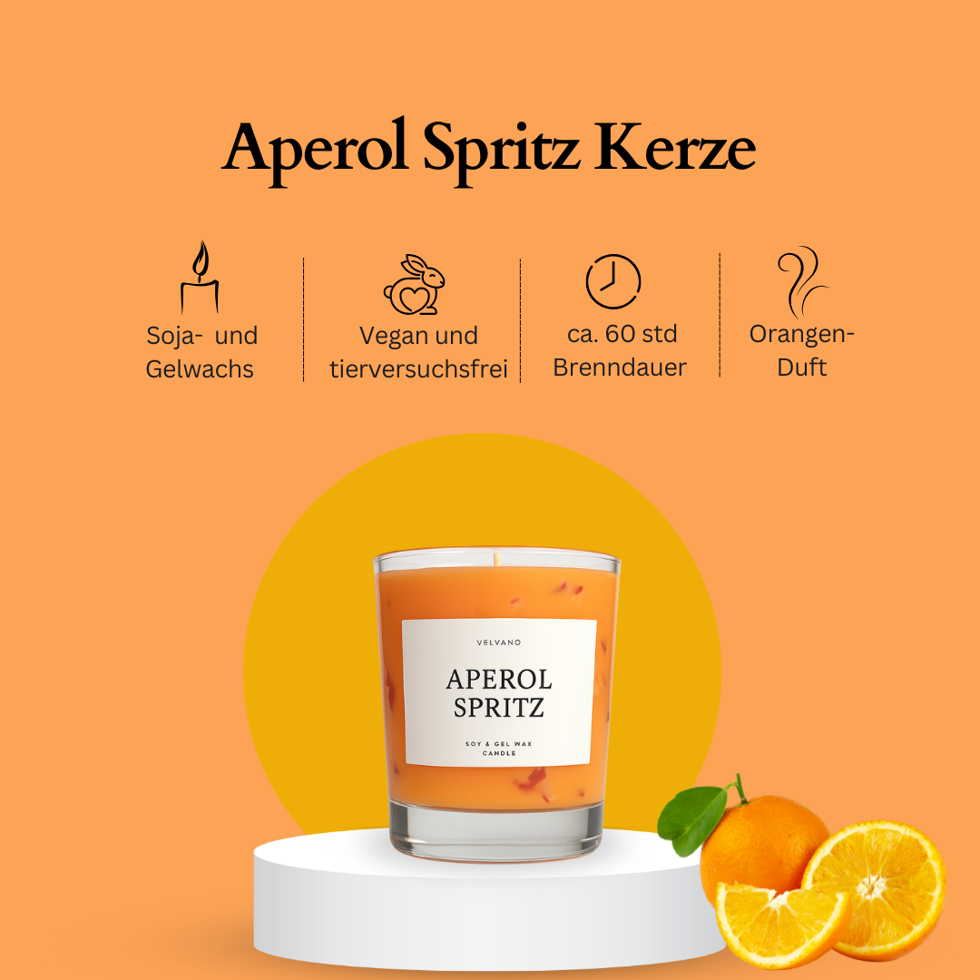 Aperol Spritz Kerze Infos